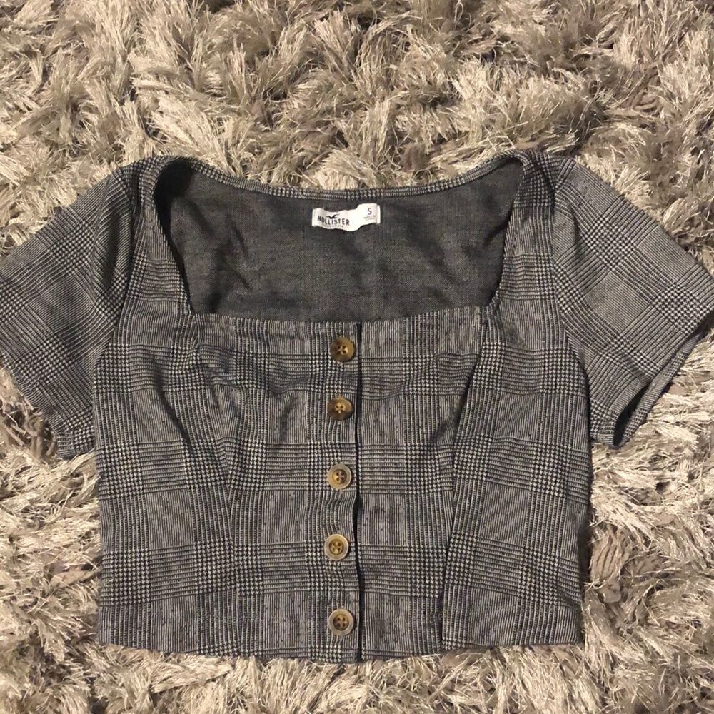 Girls Hollister Small Crop Top